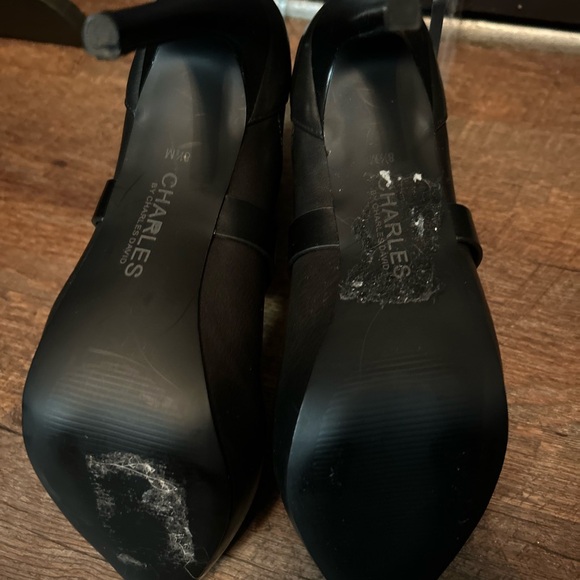 Charles David black hidden platform boot size 8.5.New - Picture 4 of 5